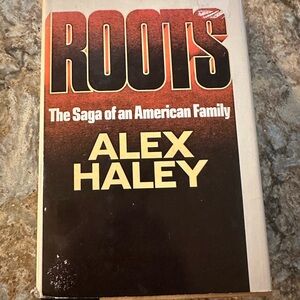 Roots by Alex Haley - Black and Red Cover